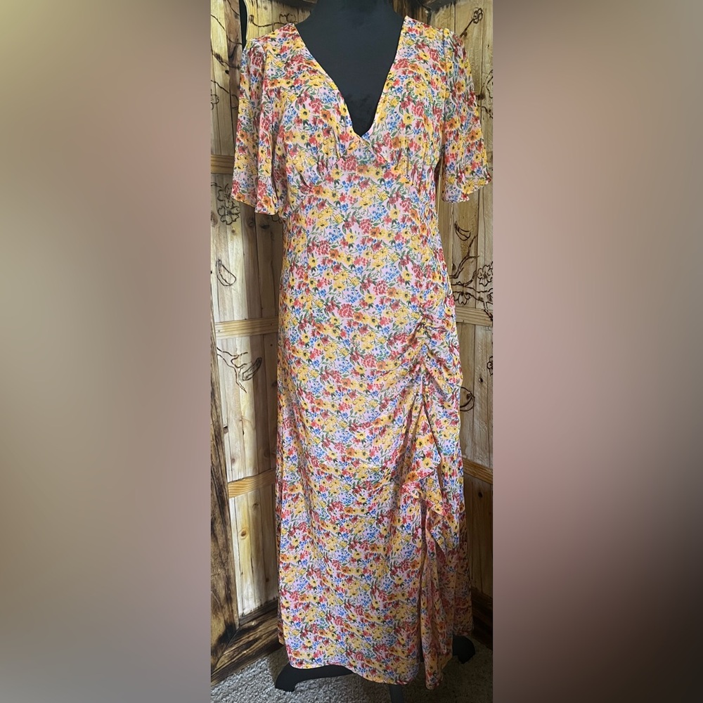 Topshop Floral Dress